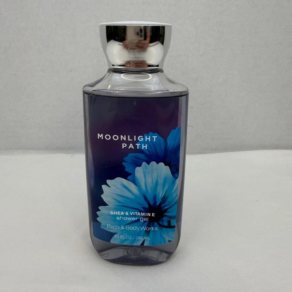 RARE Bath & Body Works Moonlight Path Shower Gel Shea Vitamin E 10oz